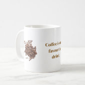 Mug à grain de café (Devant gauche)