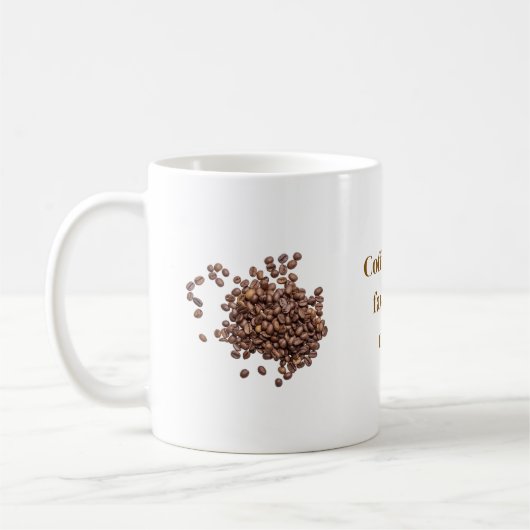Mug à grain de café (Gauche)