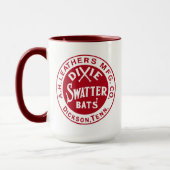 Mug A.H. Leathers Dixie Swatter Baseball Dickson TN. (Gauche)