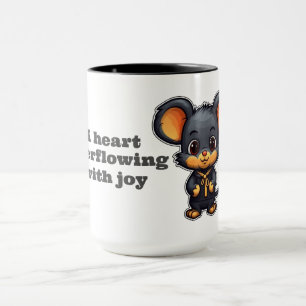 Mug A heart overflowing with joy
