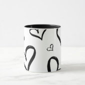 Mug à impression de cœur (Centre)