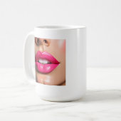 Mug à impression Lip Premium : Sipping in Style (Devant gauche)