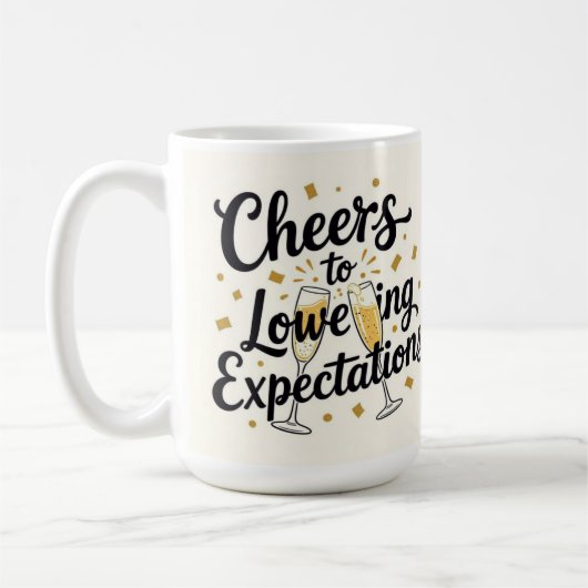 Mug À la baisse des attentes (Gauche)