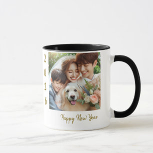 Mug "À la bonne année 2026 brillante et heureuse