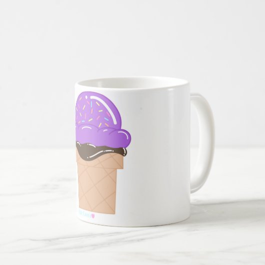Mug à la crème glacée ! (Devant droit)