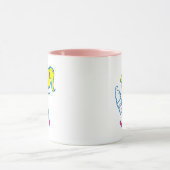 Mug à la crème glacée en rose (Centre)