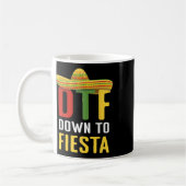 Mug À La Fiesta Mexicaine Cinco De Mayo Dtf (Gauche)