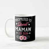 Mug À la fleur Great Mamaw Est 2024 (Gauche)