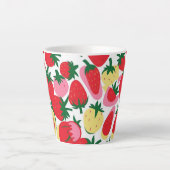 Mug à la fraise - Cutie à la fraise rétro (Devant)