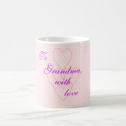 Mug À la grand-maman, avec amour (Centre)