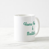 Mug À la maison & Médité (Devant droit)