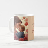 Mug À la maman la plus aimante - Mère & Fils (Devant gauche)