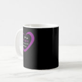 Mug À la mémoire de mon fils Ruban de sensibilisation (Devant gauche)