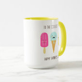 Mug À la pop la plus froide - Fête des pères (Devant droit)