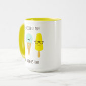 Mug À la pop la plus froide - Fête des pères (Devant gauche)