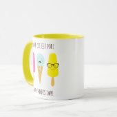 Mug À la pop la plus froide - Fête des pères (Devant gauche)