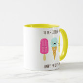 Mug À la pop la plus froide - Fête des pères (Devant droit)
