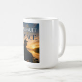 Mug À la poursuite de la paix (Devant droit)