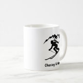 Mug "À la poursuite de l'hiver" (Devant droit)