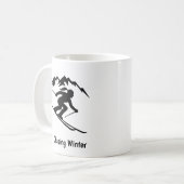 Mug "À la poursuite de l'hiver" (Devant gauche)