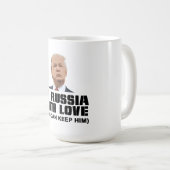 Mug À la Russie avec amour (Devant droit)
