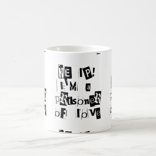 Mug À l'aide ! Je suis un prisonnier de l'amour (Centre)