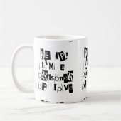 Mug À l'aide ! Je suis un prisonnier de l'amour (Gauche)