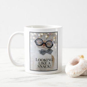 Mug A l'air d'un snack ! Cute Chat En Verres Nerd