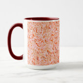 Mug A l'air texturé de mur, couleur saumon (Gauche)