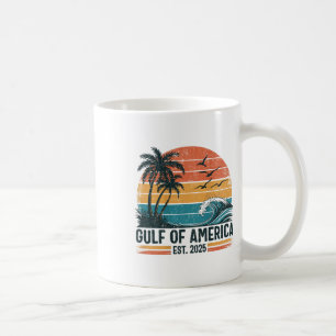 Mug (à l'arrière) Retro Gulf Of Usa America Est 2025