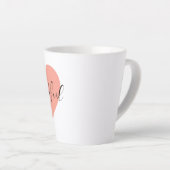 mug à latte (Angle droit)