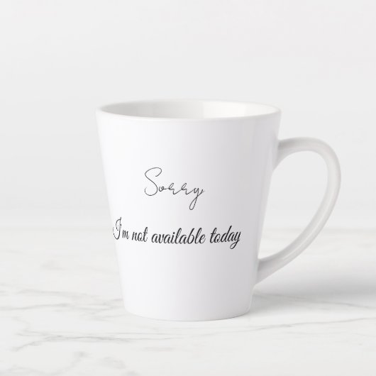 Mug à latte (Droite)
