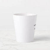 Mug à latte (Devant)