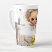 Mug à latte Ange Tournesol (Angle gauche)