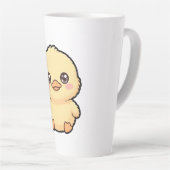 Mug à latte Caneton Bébé Mignon (Angle droit)