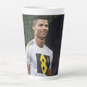 Mug à latte Coupe du Monde FIFA 2026 Ronaldo (Devant)