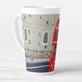 Mug à latte de bus de Londres (Angle gauche)