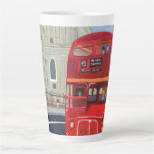 Mug à latte de bus de Londres (Devant)
