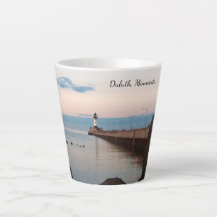 Mug à latte Duluth North Pier Light
