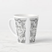 Mug à latte effilé CADUCEUS (Angle gauche)