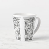Mug à latte effilé CADUCEUS (Angle droit)