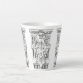 Mug à latte effilé CADUCEUS (Devant)
