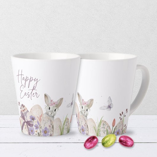 Mug à latte Joyeuses Pâques