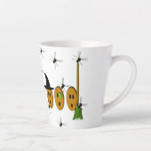 Mug à latte Joyeux Halloween (Droite)