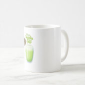 Mug à latte matcha mignon (Devant droit)