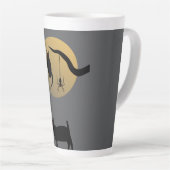 Mug à latte pleine lune hantée (Angle droit)