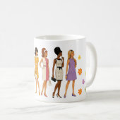 Mug à l'effigie d'une icône de la mode des années  (Devant droit)