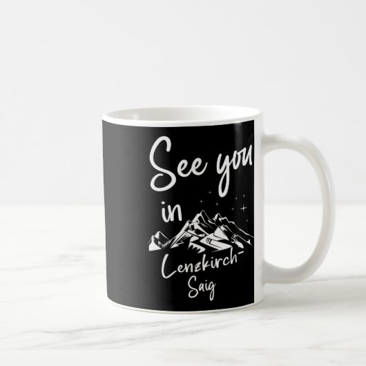 Mug A Lenzkirch, Allemagne Vacation Ski (Droite)