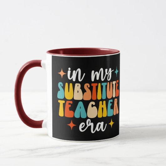 Mug À l'ère de l'enseignant remplaçant (Gauche)