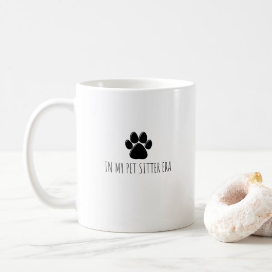 Mug À l'ère de mon animal de compagnie (Avec donut)